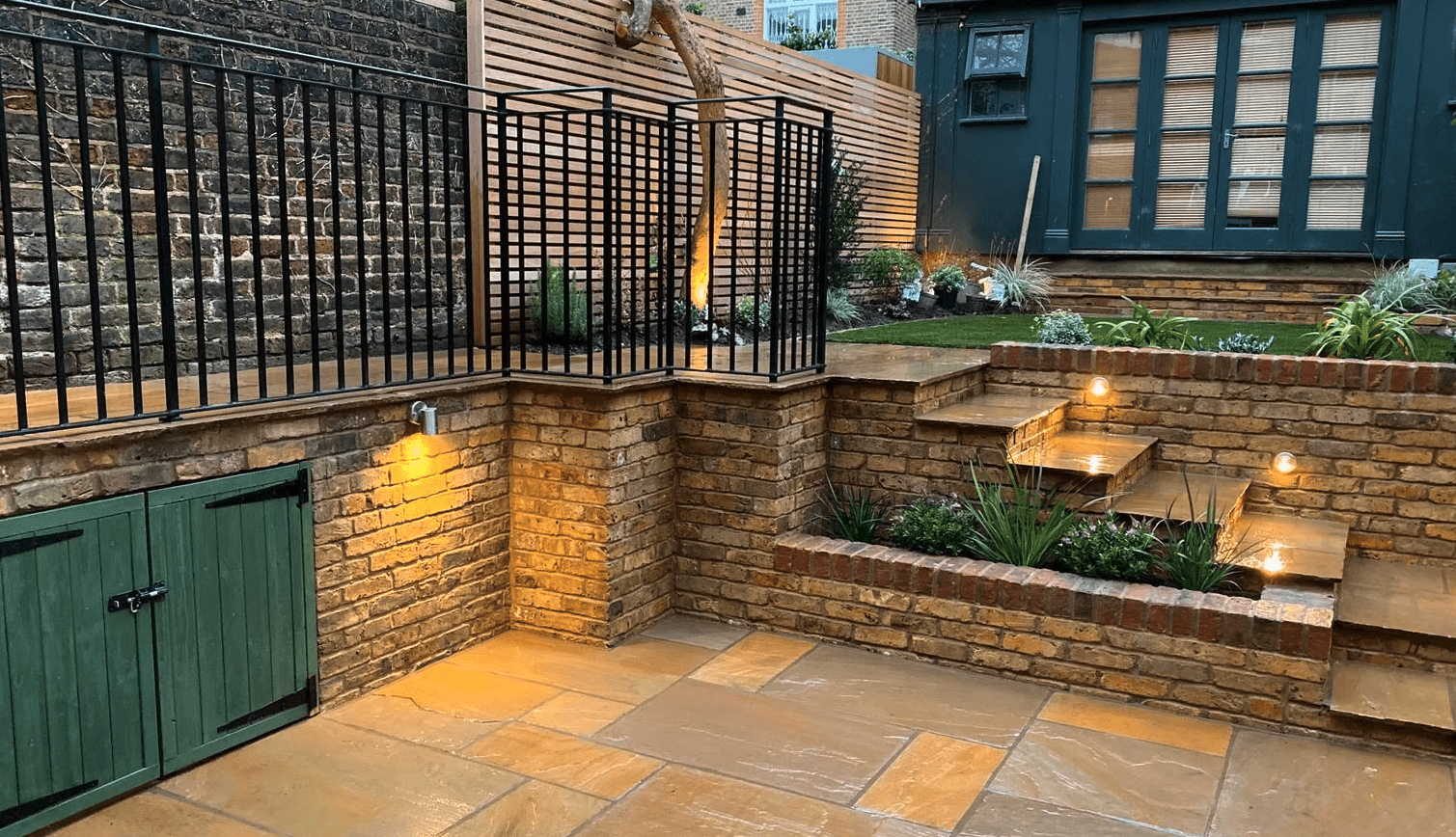 Landscaped garden project