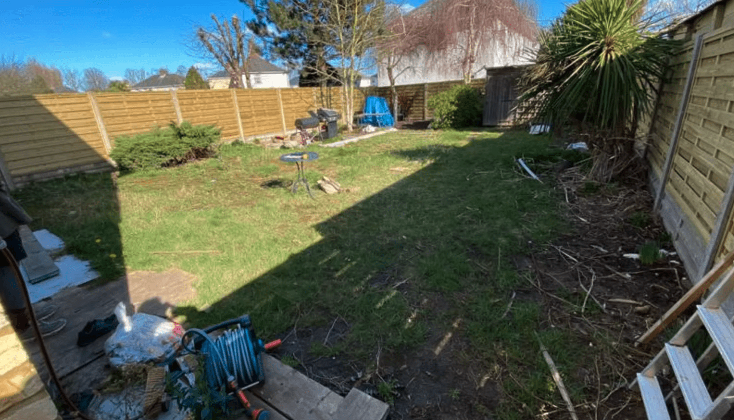 Finished garden project